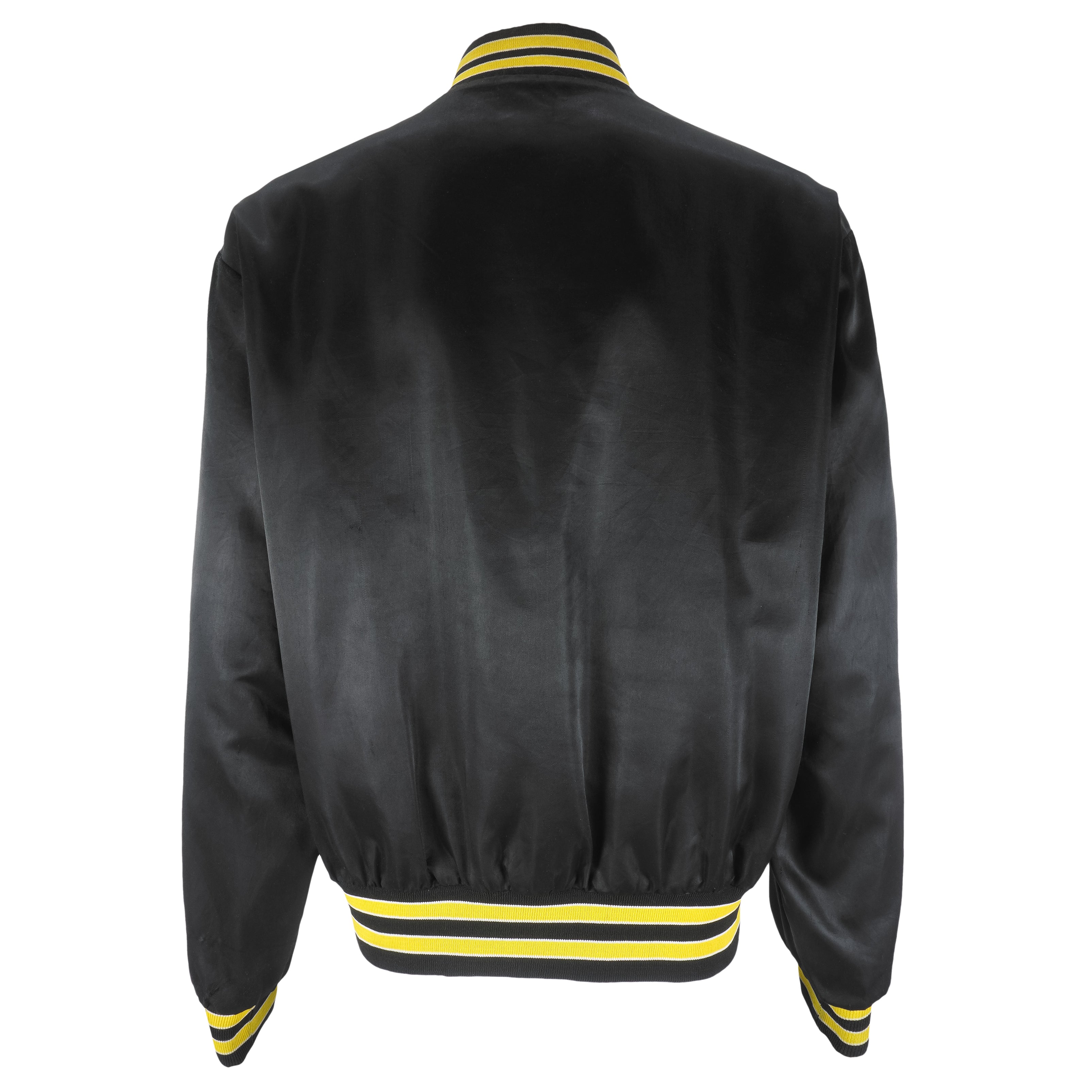 NCAA (Swingster) - Iowa Hawkeyes Satin Jacket 1990s X-Large Vintage Retro College