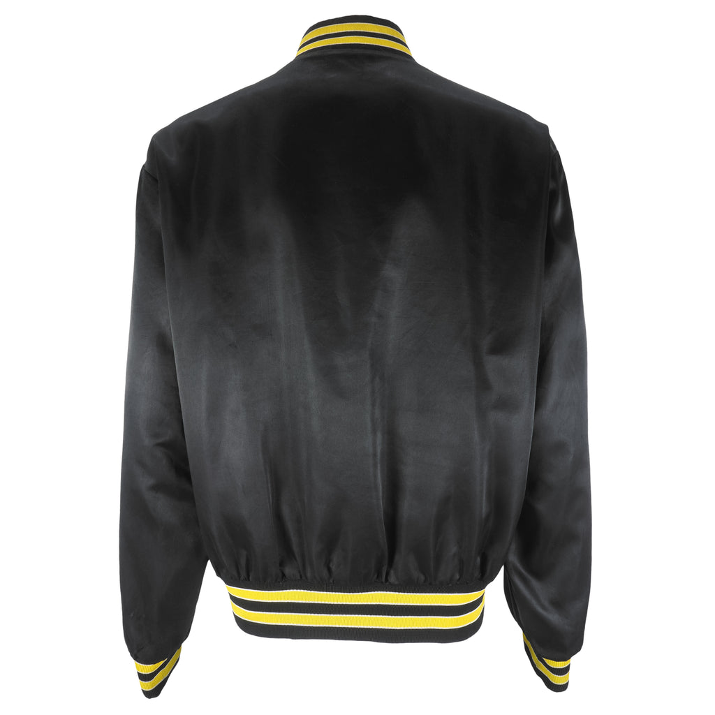 NCAA (Swingster) - Iowa Hawkeyes Satin Jacket 1990s X-Large Vintage Retro College