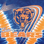 NFL - Chicago Bears AOP Tie Dye T-Shirt 1990s X-Large Vintage Retro Football