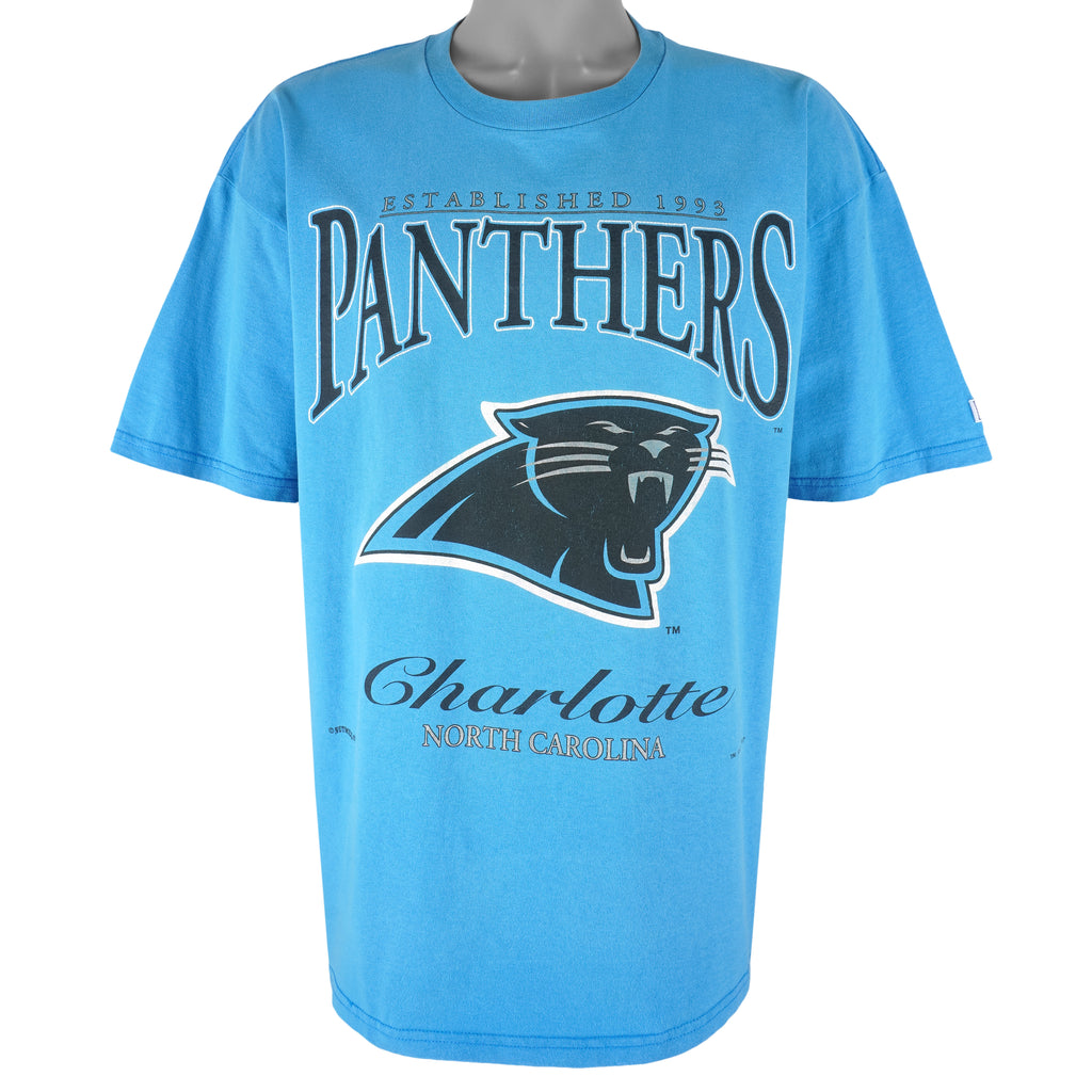 NFL (Lee) - Carolina Panthers Big Logo T-Shirt 1995 XX-Large Vintage Retro Football