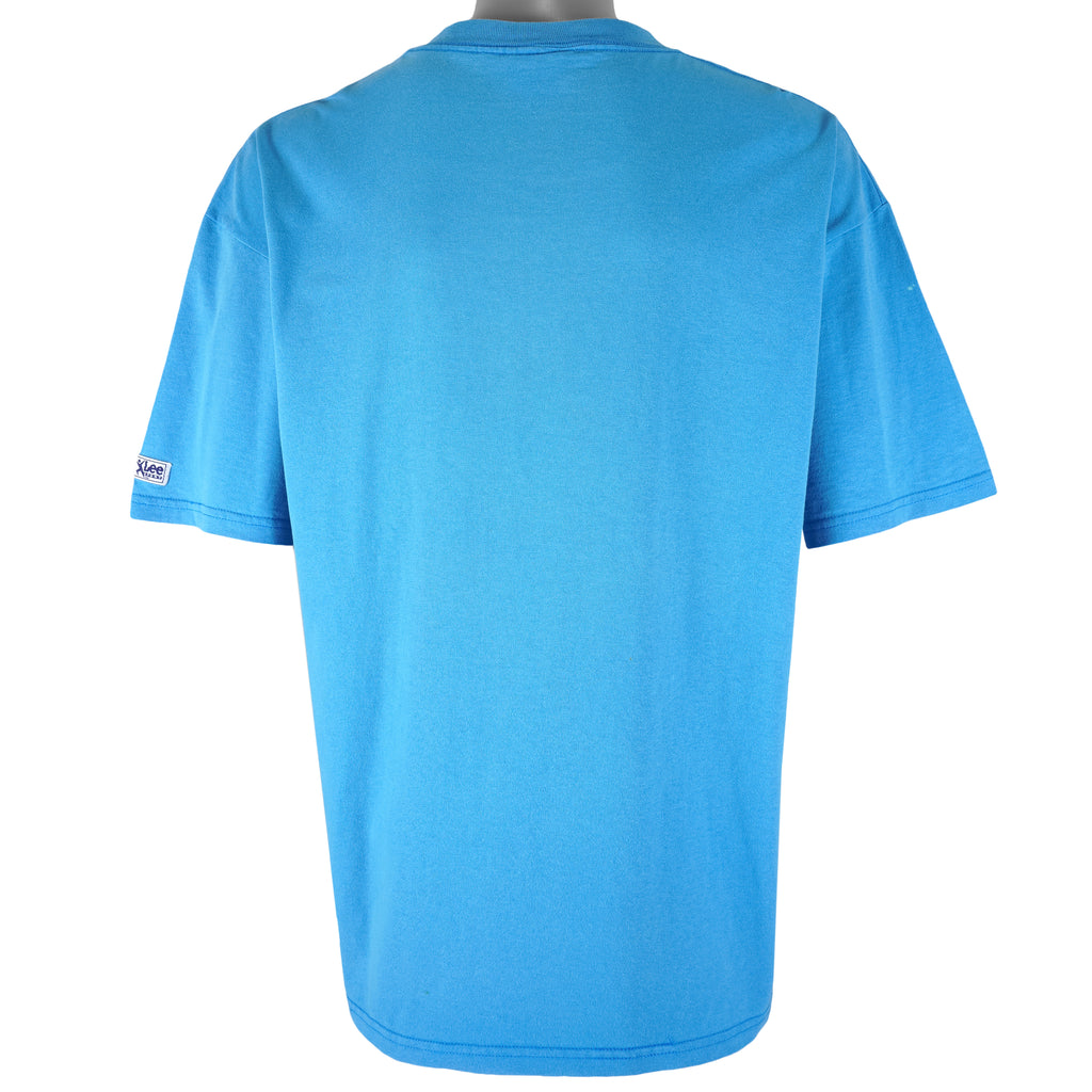 NFL (Lee) - Carolina Panthers Big Logo T-Shirt 1995 XX-Large Vintage Retro Football