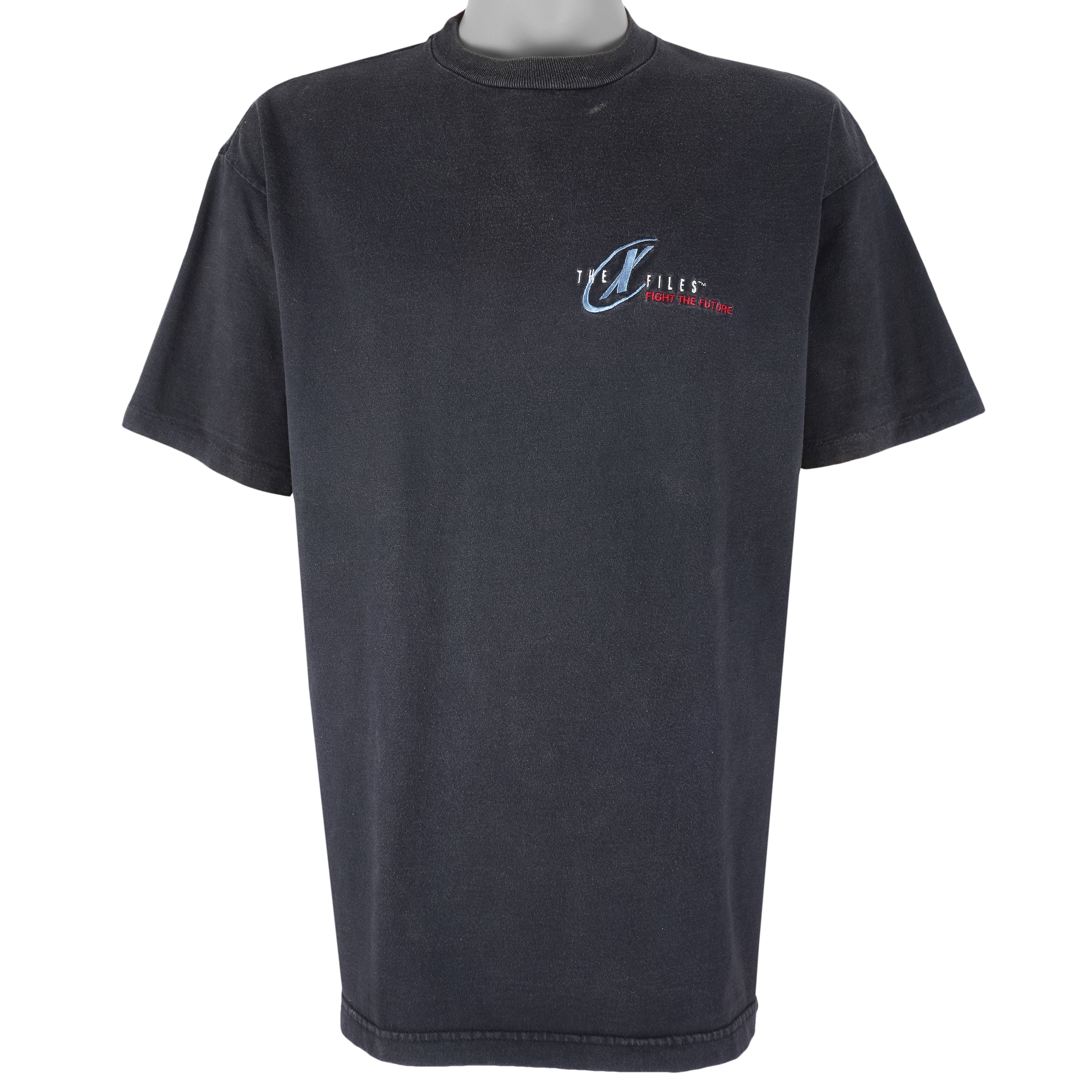 Vintage - The X Files Single Stitch T-Shirt 1992 X-Large Vintage Retro