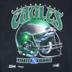 NFL (Salem) - Philadelphia Eagles Helmet Single Stitch T-Shirt 1992 Small Youth Vintage Retro Football