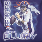 NFL (Pro Player) - Denver Broncos John Elway T-Shirt 1990s Large Vintage Retro Football