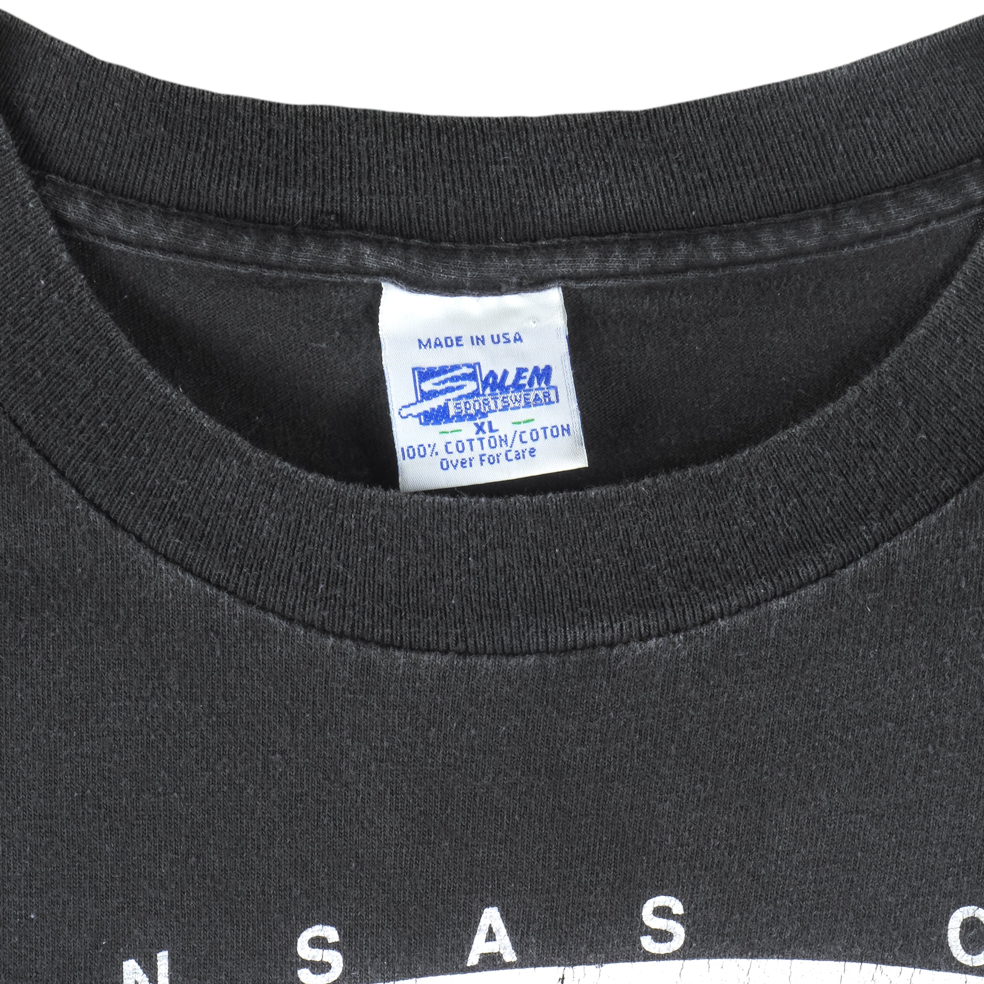 NFL (Salem) - Kansas City Chiefs Helmet Single Stitch T-Shirt 1993 X-Large Vintage Retro Football