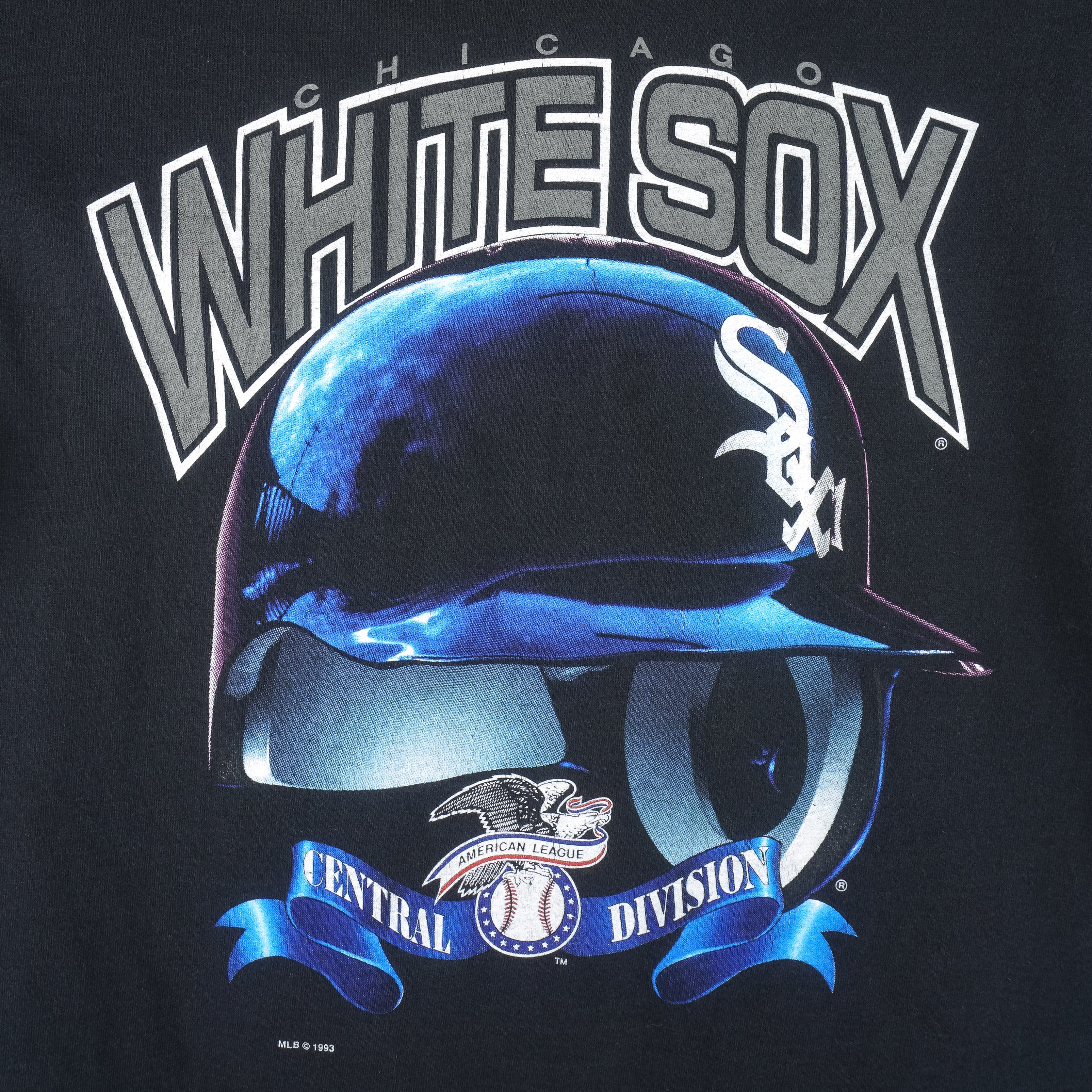 Vintage 1992 New York Yankees MLB T-shirt Salem double sided Size L - Blue