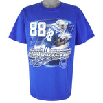NFL (Gildan) - Indianapolis Colts Marvin Harrison T-Shirt 1990s Large Vintage Retro Football