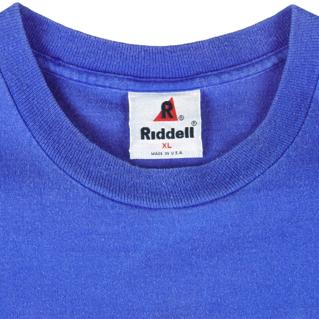 NFL (Riddell) - Denver Broncos Helmet Single Stitch T-Shirt 1994 X-Large Vintage Retro Football