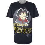 MLB (Jostens) - Pittsburgh Pirates Single Stitch T-Shirt 1993 Large