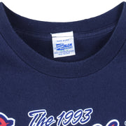 MLB (Salem) - Atlanta Braves Back To Back Champions T-Shirt 1993 Large