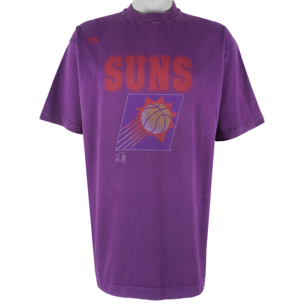 NBA (Pro Player) - Phoenix Suns Single Stitch T-Shirt 1990s Large Vintage Retro Basketball