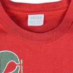 Guess - Red Classic Single Stitch T-Shirt 1989 Large Vintage Retro