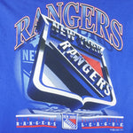 NHL - New York Rangers Hockey Single Stitch T-Shirt 1994 X-Large Vintage Retro Hockey