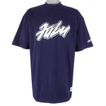 FUBU - Blue Sports T-Shirt 1990s X-Large Vintage Retro