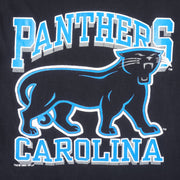 NFL (Competitor) - Carolina Panthers Big Logo T-Shirt 1993 Large Vintage Retro Football