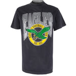 NFL (Trench) - Philadelphia Eagles Single Stitch T-Shirt 1990s Large
