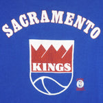 NBA (Sportswear) - Sacramento Kings Single Stitch T-Shirt 1990s Large Vintage Retro