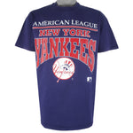 MLB (Hanes) - New York Yankees Single Stitch T-Shirt 1992 X-Large