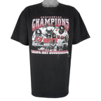 NFL - Tampa Bay Buccaneers Players Champs T-Shirt 1990s X-Large Vintage Retro Football