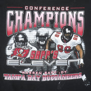 NFL - Tampa Bay Buccaneers Players Champs T-Shirt 1990s X-Large Vintage Retro Football