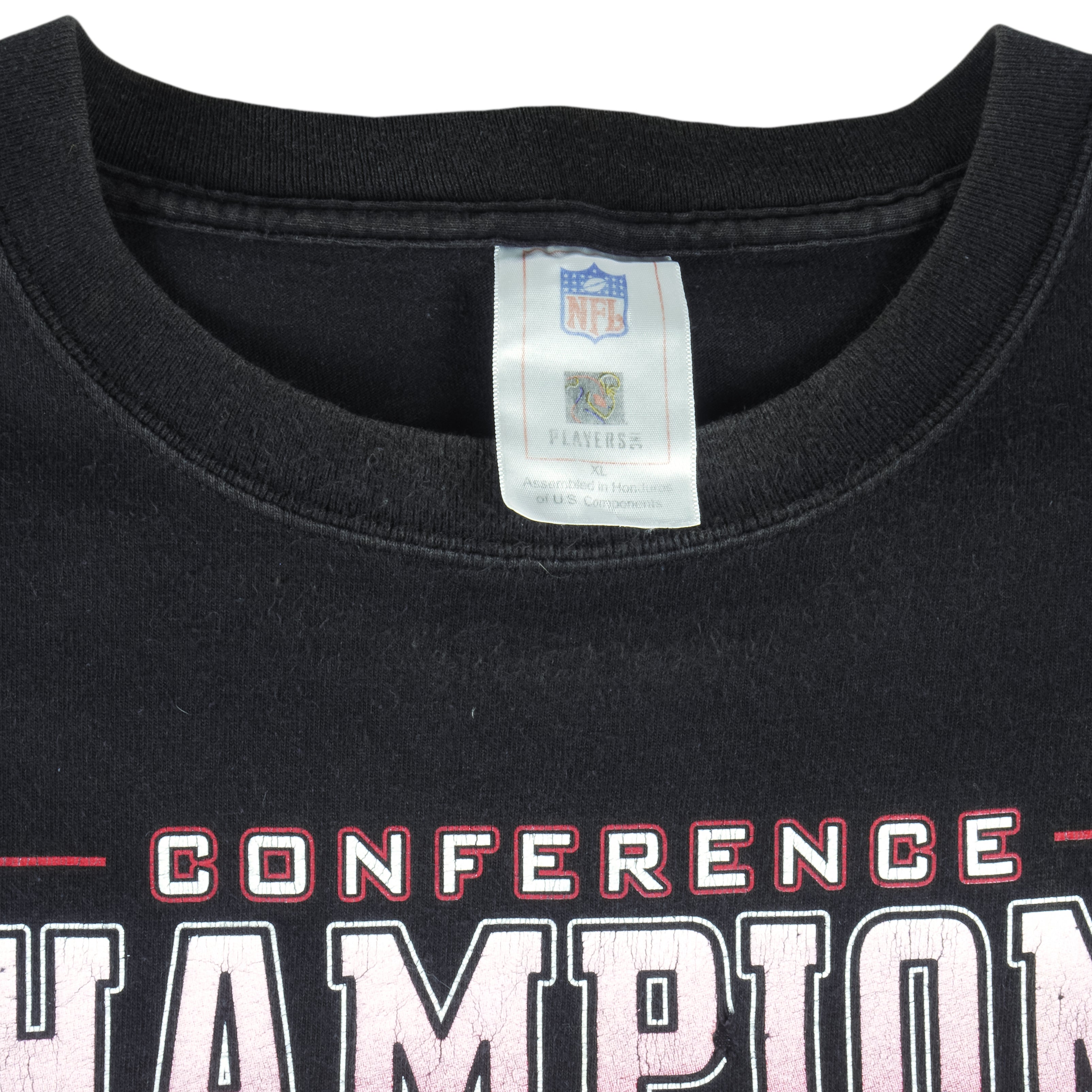 NFL - Tampa Bay Buccaneers Players Champs T-Shirt 1990s X-Large Vintage Retro Football