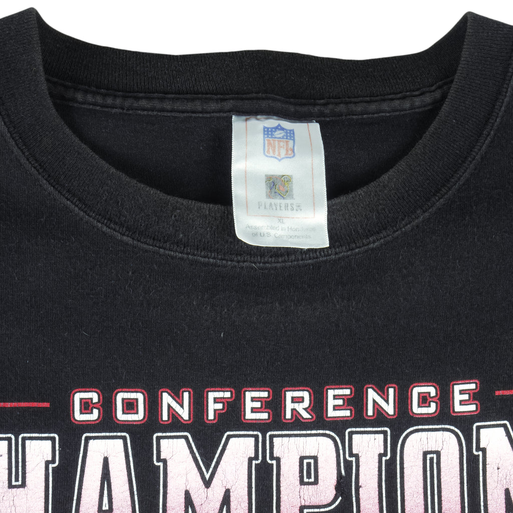 NFL - Tampa Bay Buccaneers Players Champs T-Shirt 1990s X-Large Vintage Retro Football