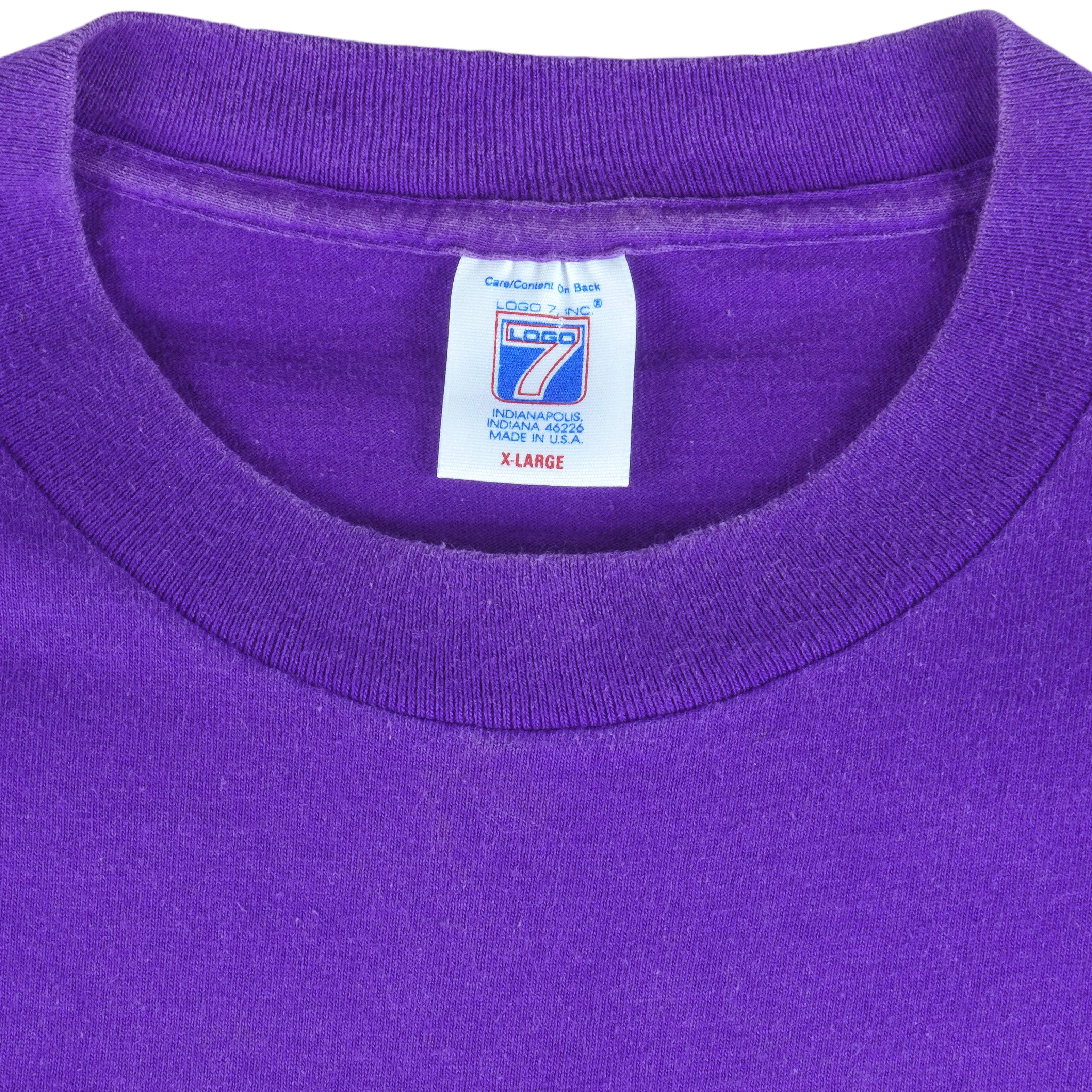 MLB (Logo 7) - Colorado Rockies Single Stitch T-Shirt 1993 Large Vintage Retro Baseball