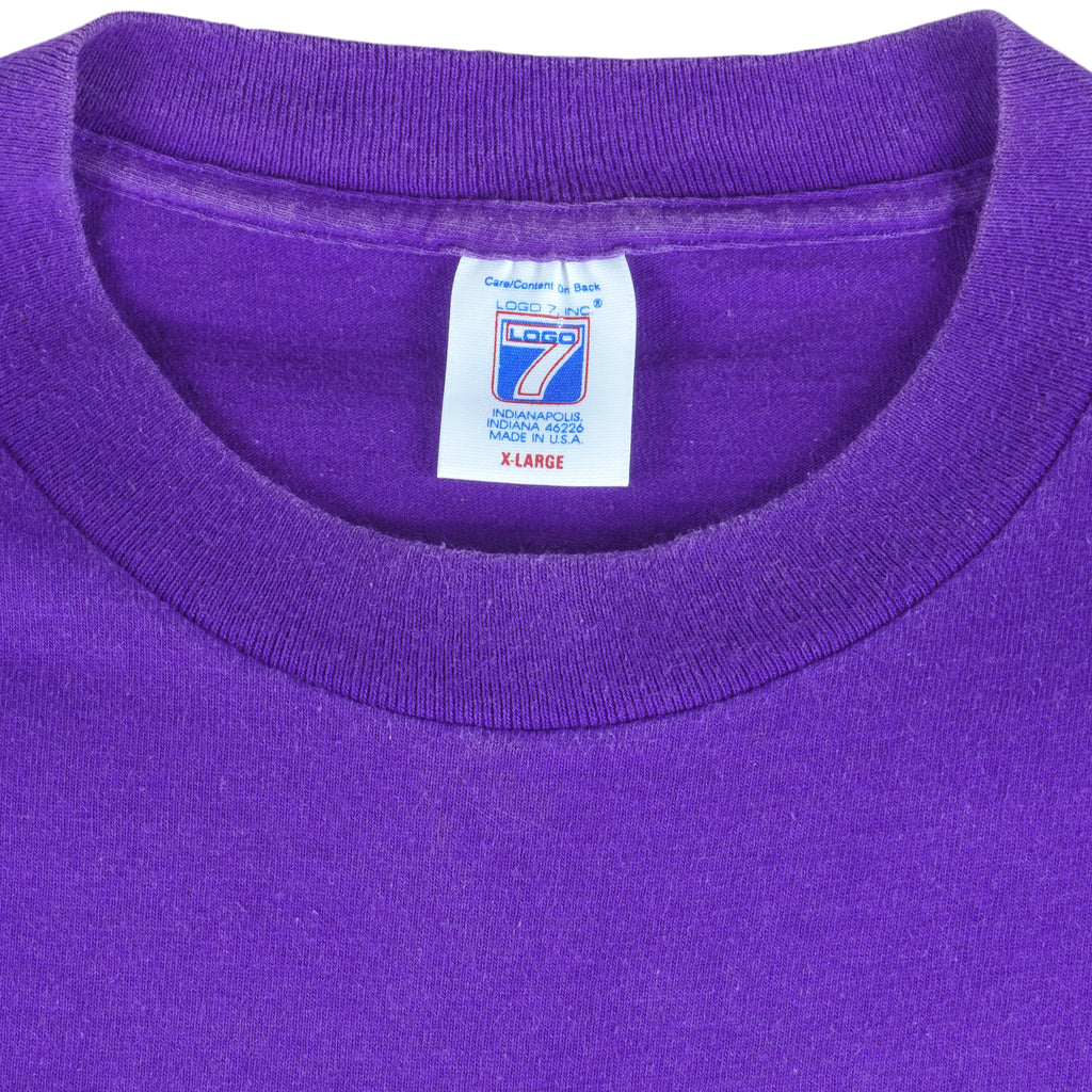 MLB (Logo 7) - Colorado Rockies Single Stitch T-Shirt 1993 Large Vintage Retro Baseball