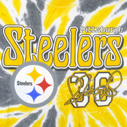 NFL - Pittsburgh Steelers Jerome Bettis No 36 Tie Dye T-Shirt 1999 X-Large Vintage Retro Football