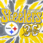 NFL - Pittsburgh Steelers Jerome Bettis No 36 Tie Dye T-Shirt 1999 X-Large Vintage Retro Football