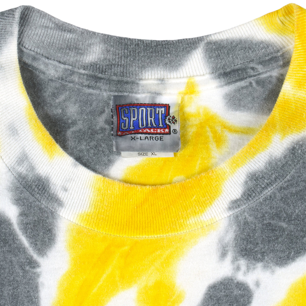 NFL - Pittsburgh Steelers Jerome Bettis No 36 Tie Dye T-Shirt 1999 X-Large Vintage Retro Football