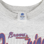 MLB (Belton) - Atlanta Braves Champions T-Shirt 1993 Large Vintage Retro Baseball