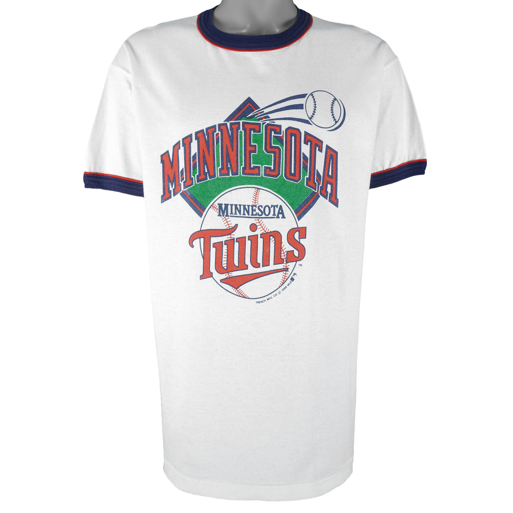 MLB - Minnesota Twins T-Shirt 1988 Large Vintage Retro Baseball
