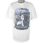 NFL (True Fan) - Carolina Panthers Steve Beuerlein T-Shirt 1990s X-Large Vintage Retro Football