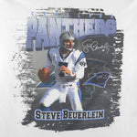 NFL (True Fan) - Carolina Panthers Steve Beuerlein T-Shirt 1990s X-Large Vintage Retro Football