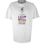 Vintage (Hanes) - Atlanta Olympic 26th Flags Single Stitch T-Shirt 1992 X-Large