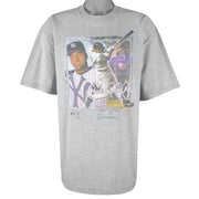 MLB (CSA) - New York Yankees Derek Jeter Single Stitch T-Shirt 2004 X-Large Vintage Retro Baseball