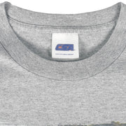 MLB (CSA) - New York Yankees Derek Jeter Single Stitch T-Shirt 2004 X-Large Vintage Retro Baseball