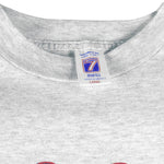 MLB (Logo 7) - Atlanta Braves Champions Single Stitch T-Shirt 1995 Large Vintage Retro Baseball