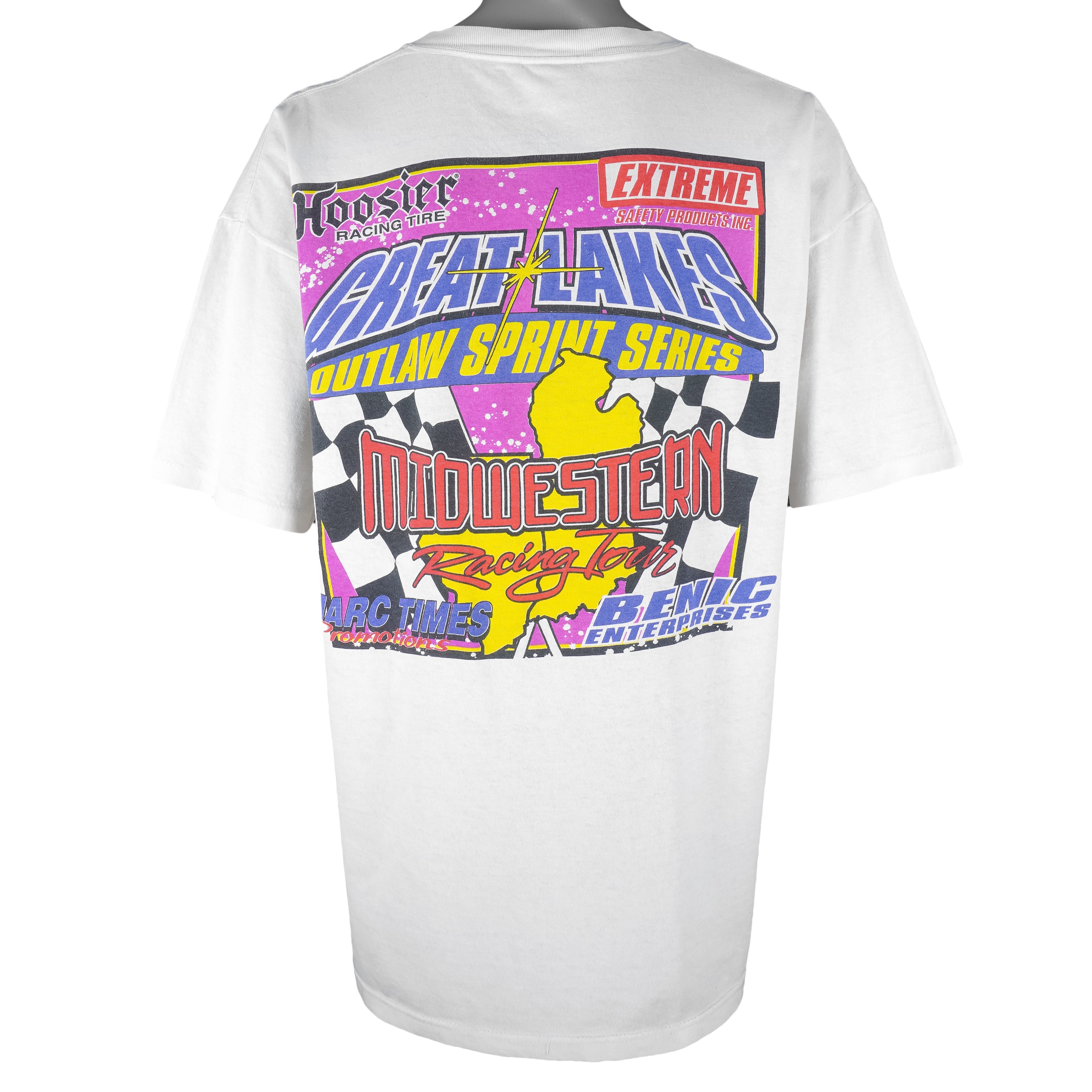 Vintage (All Sport) - Great Lakes Tour Single Stitch T-Shirt 2002 XX-Large Vintage Retro