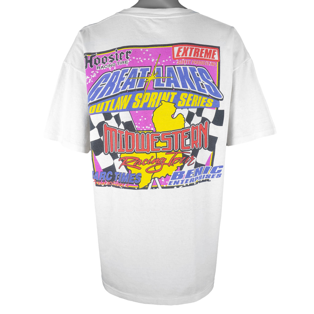 Vintage (All Sport) - Great Lakes Tour Single Stitch T-Shirt 2002 XX-Large Vintage Retro