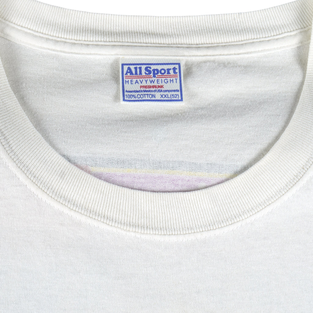 Vintage (All Sport) - Great Lakes Tour Single Stitch T-Shirt 2002 XX-Large Vintage Retro