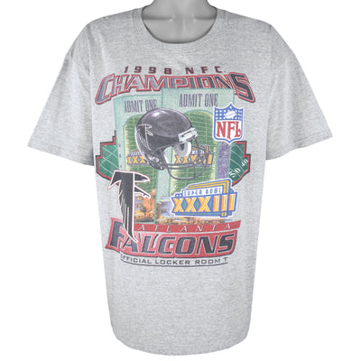 Starter - Atlanta Falcons Super Bowl 33th Champs T-Shirt 1998 X-Large