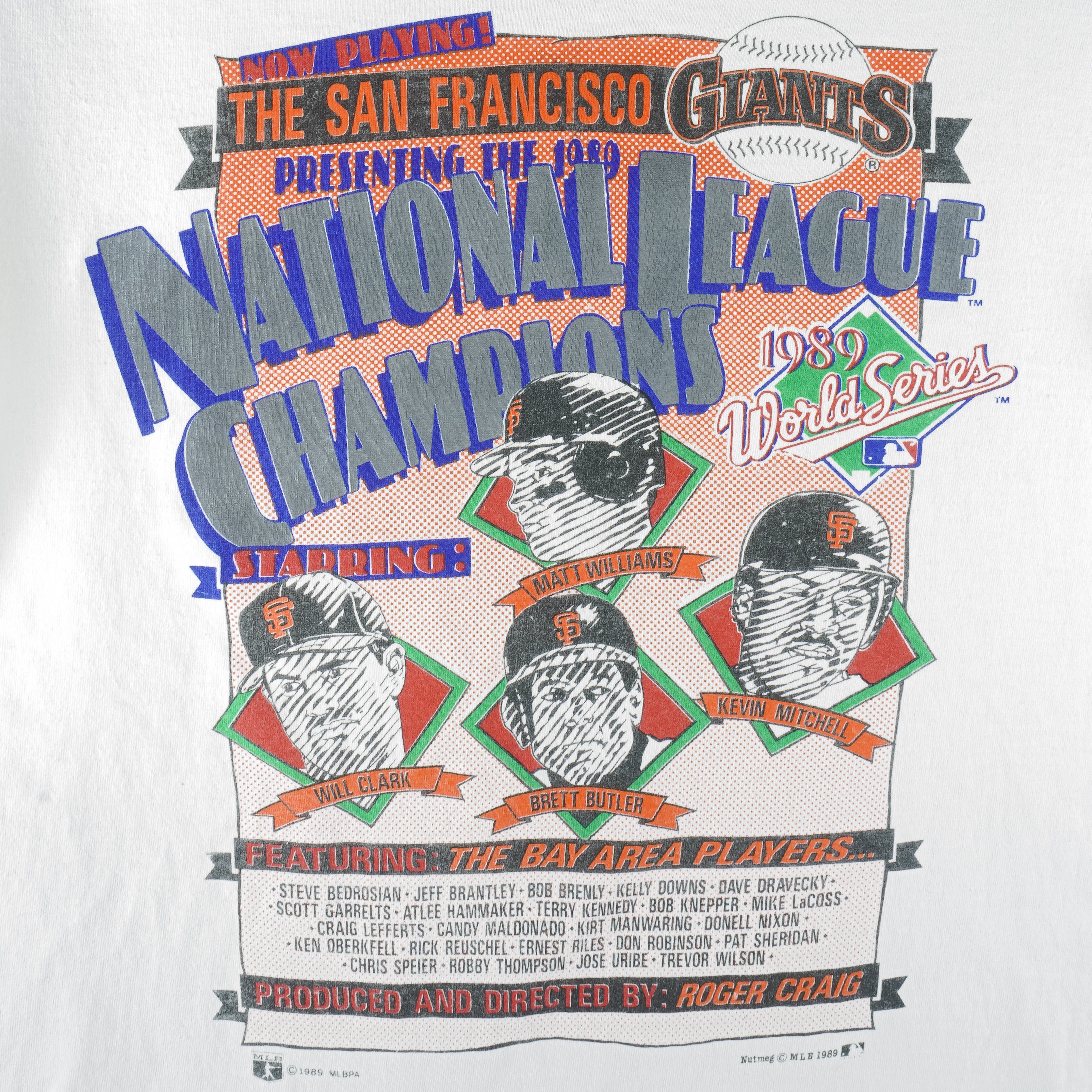 Will Clark San Francisco Giants Caricature Shirt - High-Quality