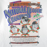 MLB - San Francisco Giants Matt Kevin Single Stitch T-Shirt 1989 Large Vintage Retro Baseball