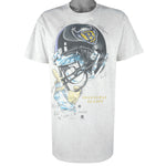 NFL (Delta) - Baltimore Ravens Helmet & Autographed T-Shirt 1996 Large