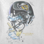 NFL (Delta) - Baltimore Ravens Single Stitch T-Shirt 1996 Large Vintage Retro Football