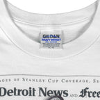NHL (Gildan) - Detroit Red Wings We've Got Stanley T-Shirt 1990s X-Large Vintage Retro Hockey