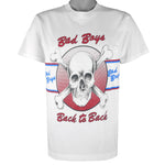 NBA (Oneita) - Detroit Pistons Bad Boys World Champs T-Shirt 1989 Large