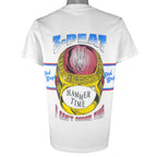 NBA (Oneita) - Detroit Pistons Bad Boys Champs T-Shirt 1990s Large Vintage Retro Basketball
